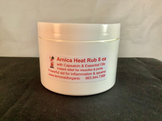 Arnica Heat Rub 8 oz