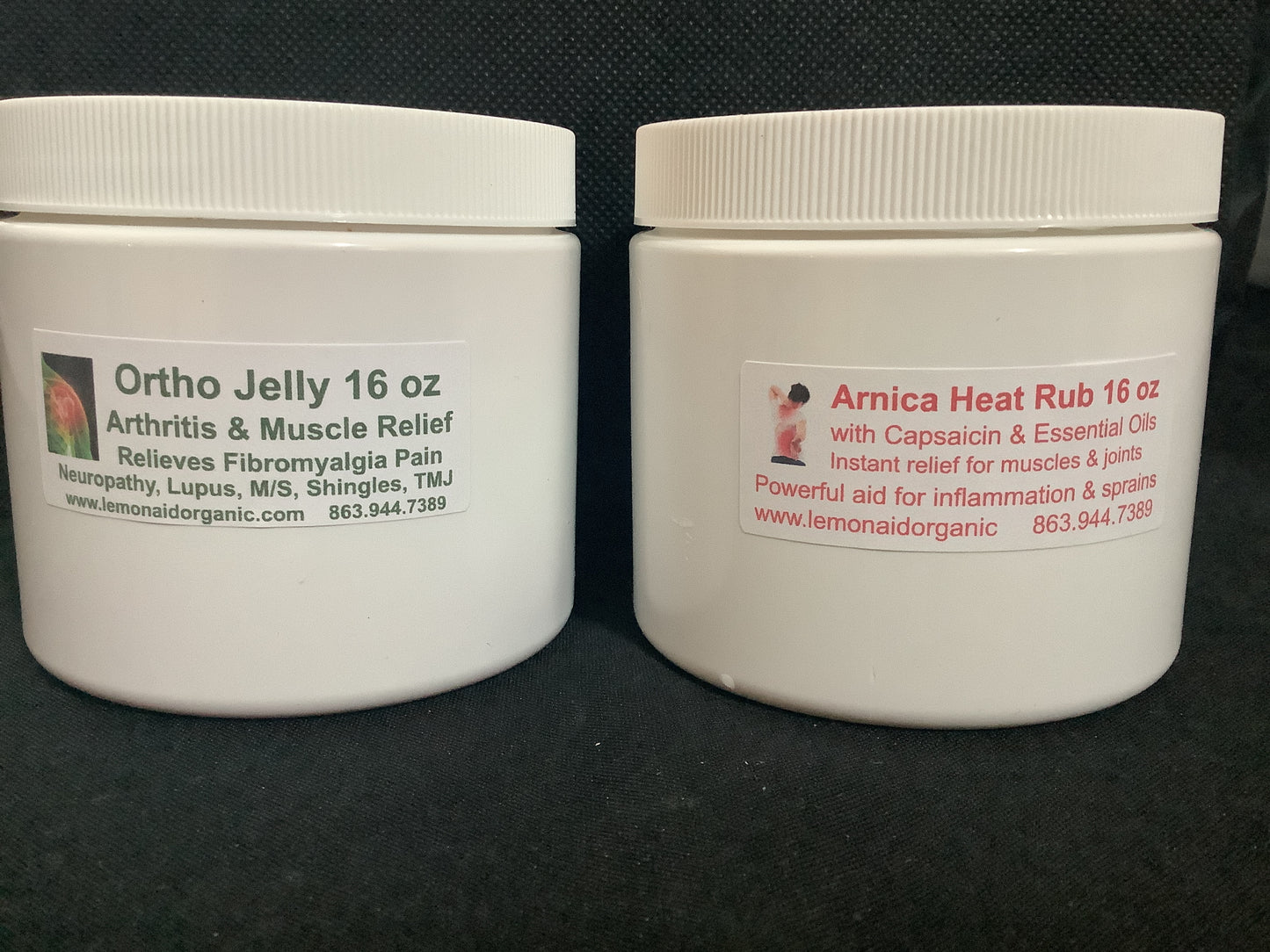 8 0Z POWER PACK ORTHO JELLY &ARNICA HEAT