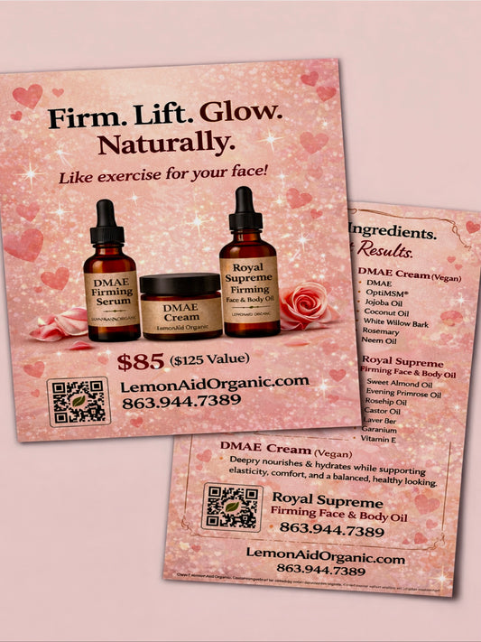 DMAE Firm Lift Glow 3 piece Limited Offer